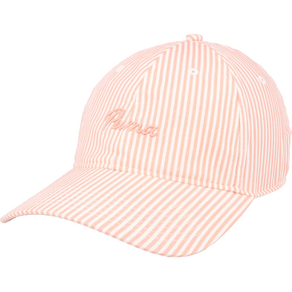Women's Seersucker Dad Golf Hat