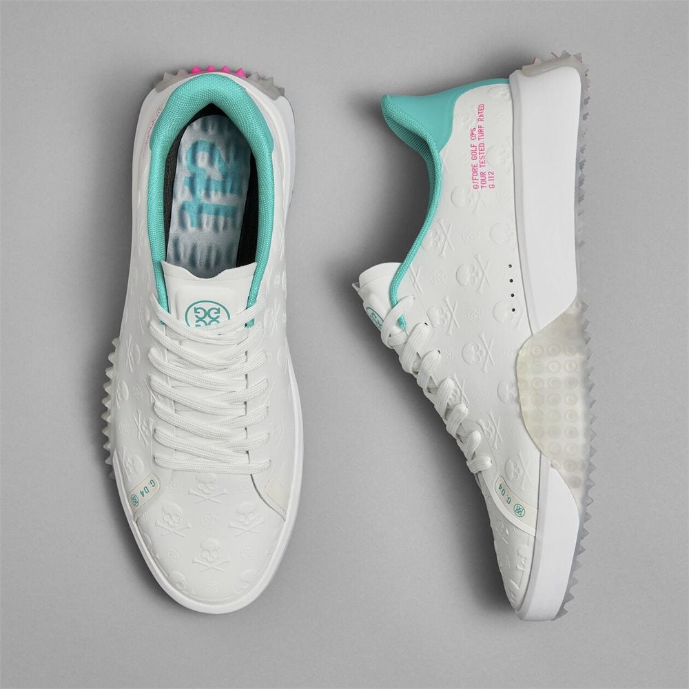 G.112 Embossed Skulls and Tees Spikeless Golf Shoes