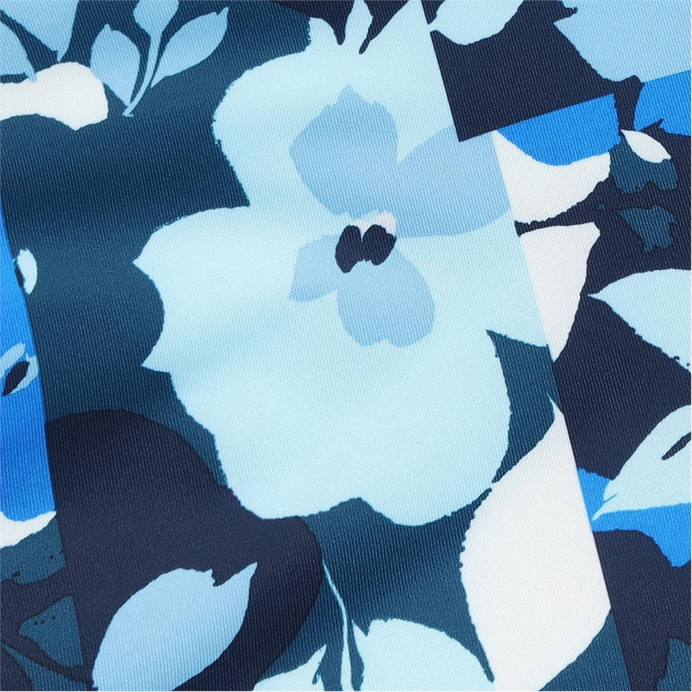 Floral Tech Jersey Polo