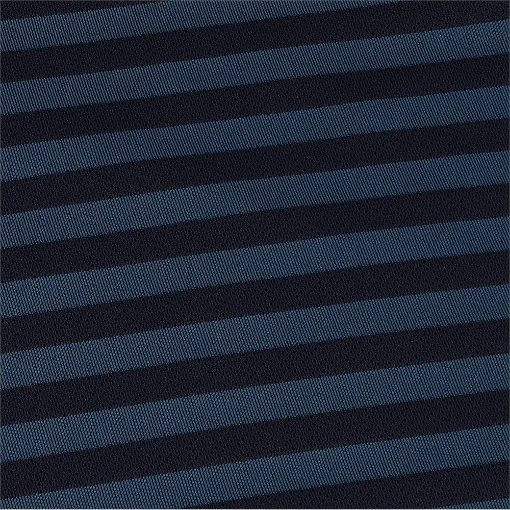 Stripe Tech Jersey Polo