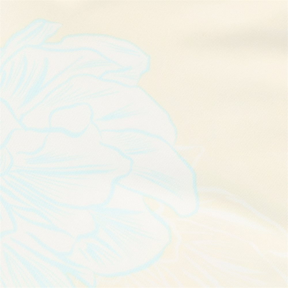 Stamped Floral Tech Jersey Polo