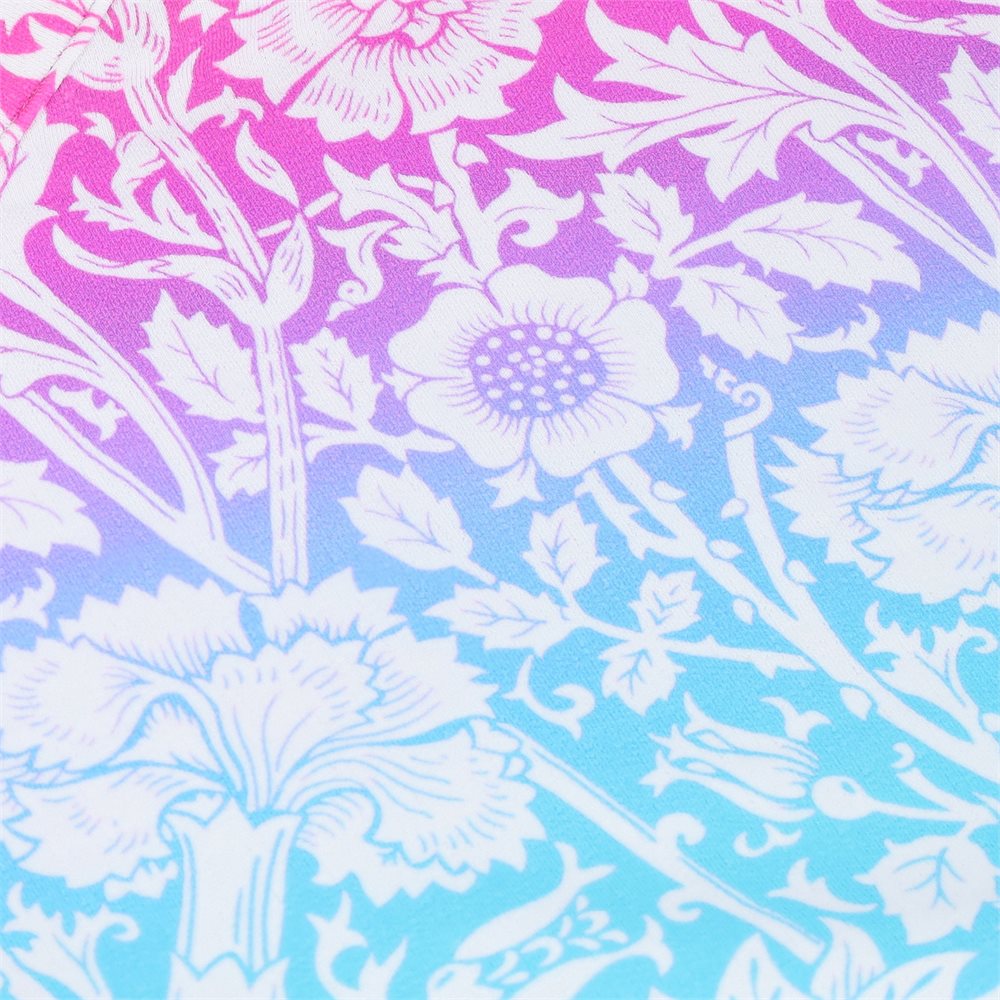 Women's Long Sleeve Jesse Print 1/4 Zip Mock Neck Top