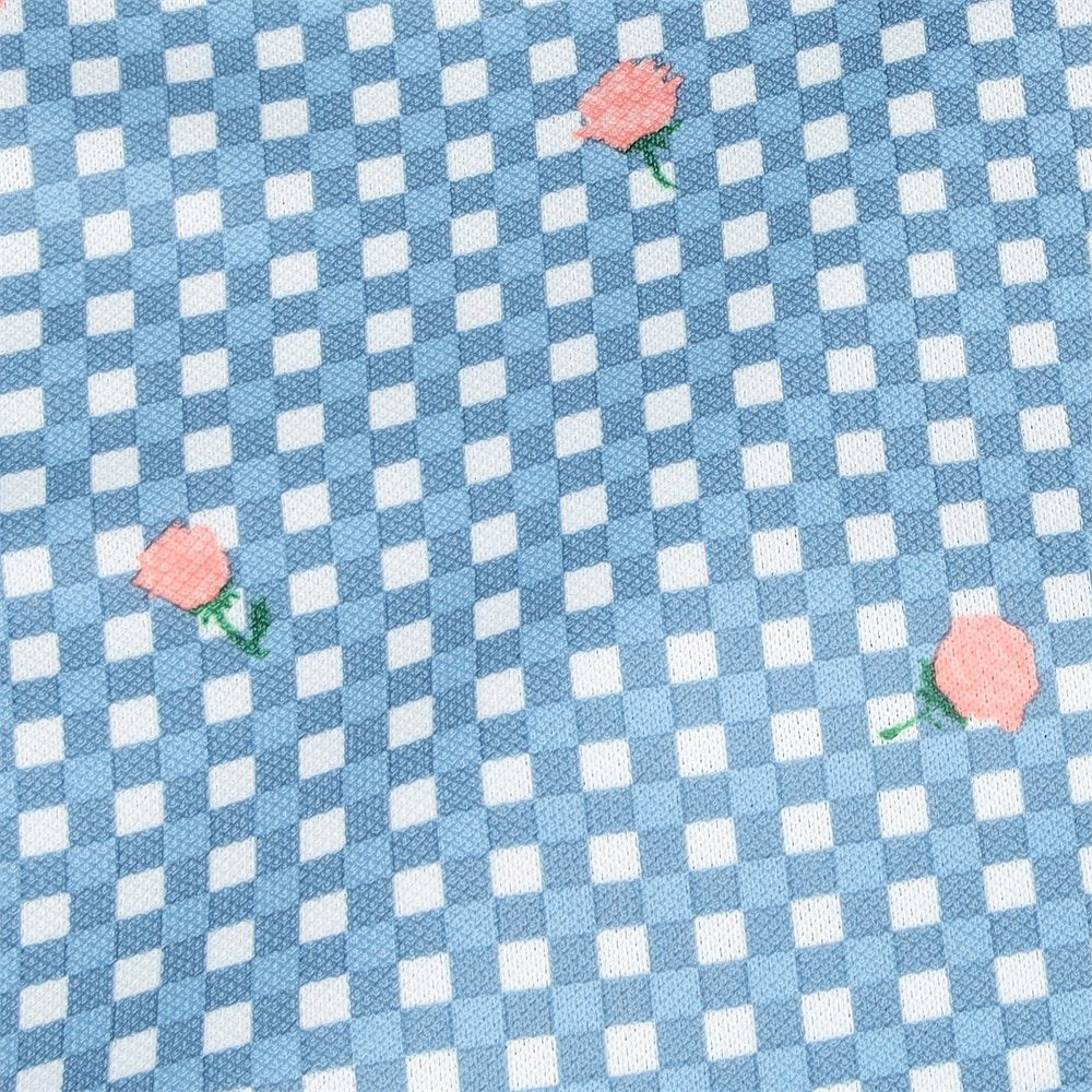 Pique Gingham Polo