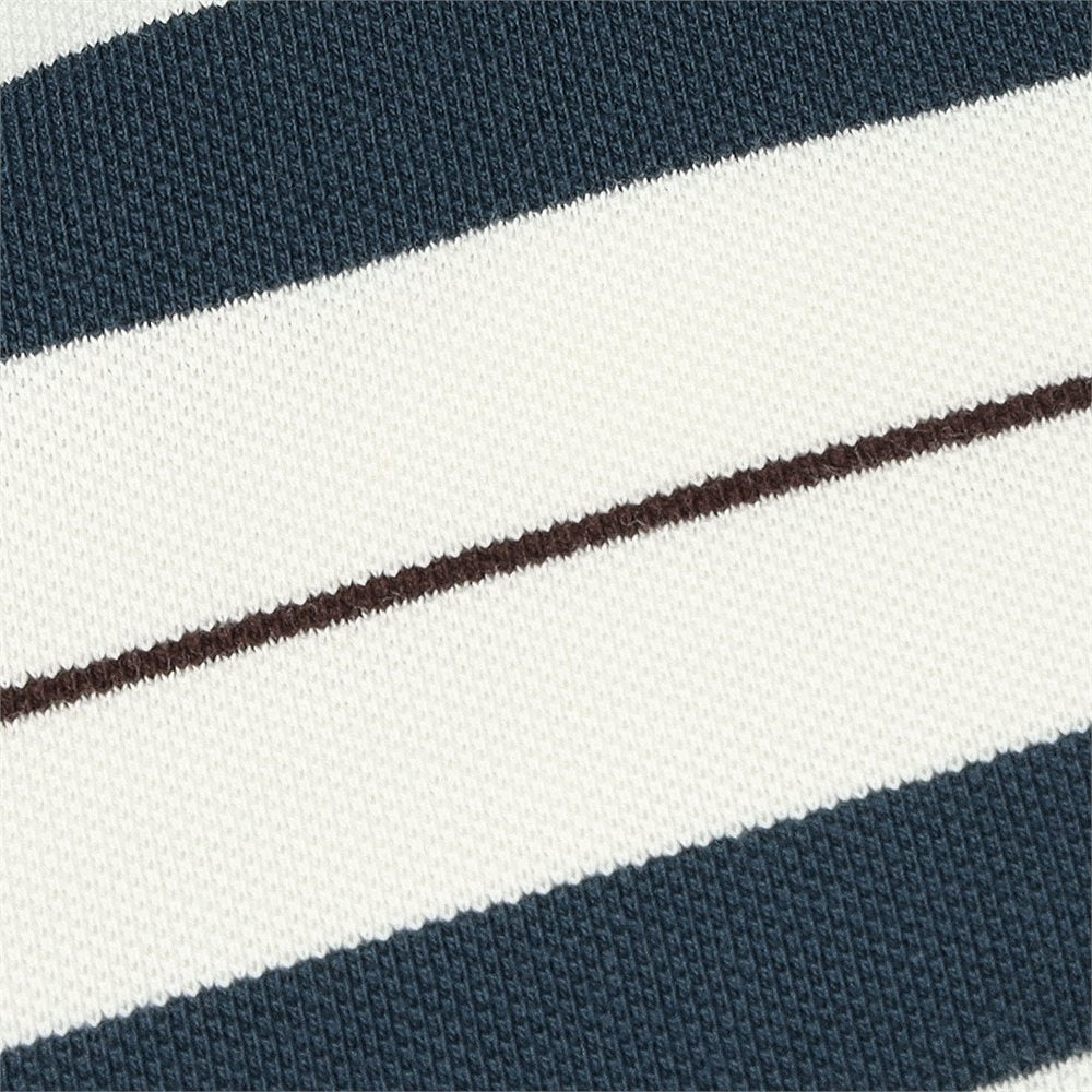 x Quiet Golf Sunday Stripe Polo