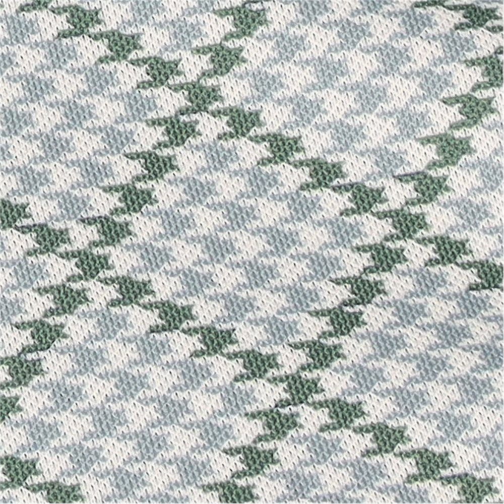 Monogram Houndstooth Polo