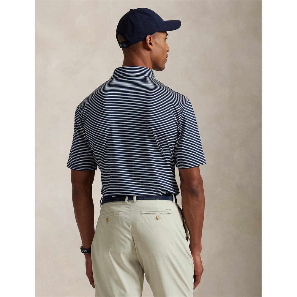 Classic Fit Performance Polo - Striped
