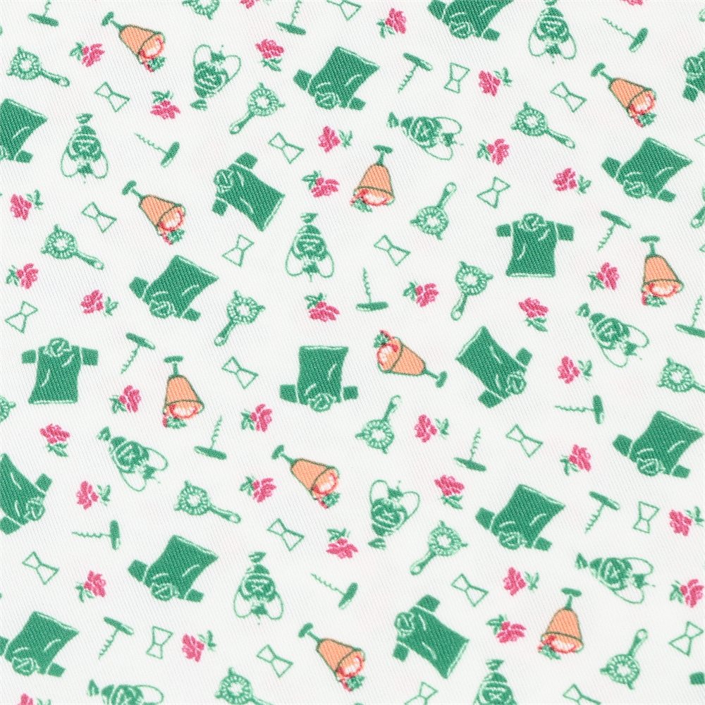 Lightweight Airflow Knit Print Polo