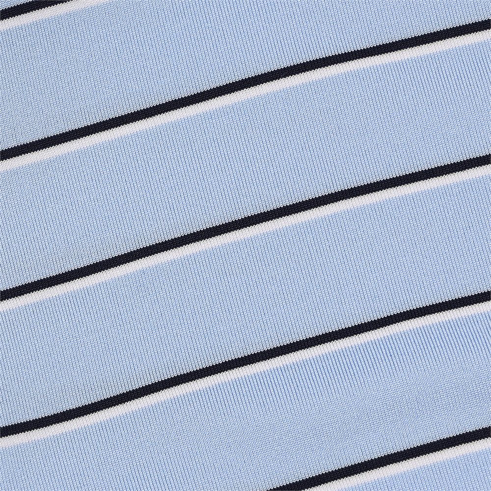 Lightweight Airflow Knit Multi Stripe Polo