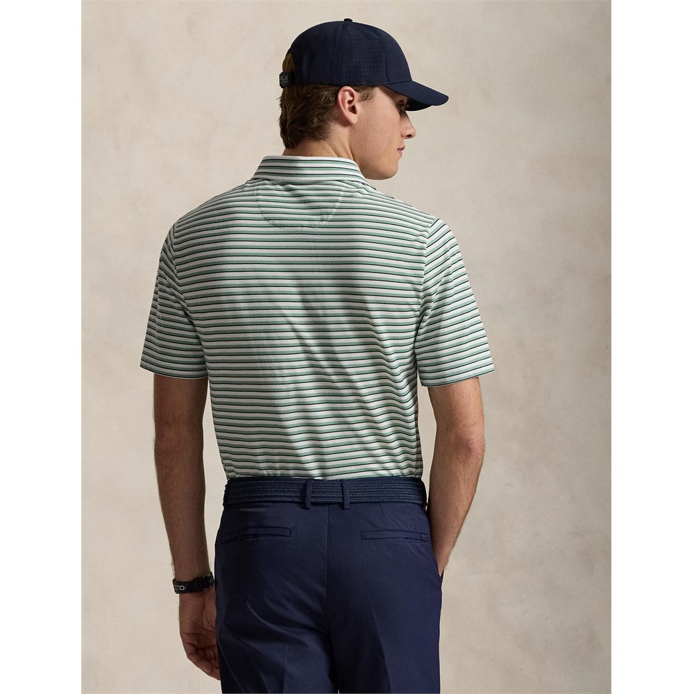 Tour Pique Estate Collar Bright Multi Stripe Polo