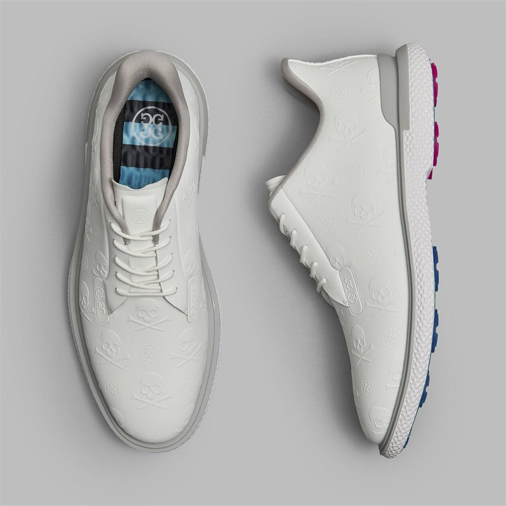 Gallivan2r Embossed Skulls and Tees Golf Shoes