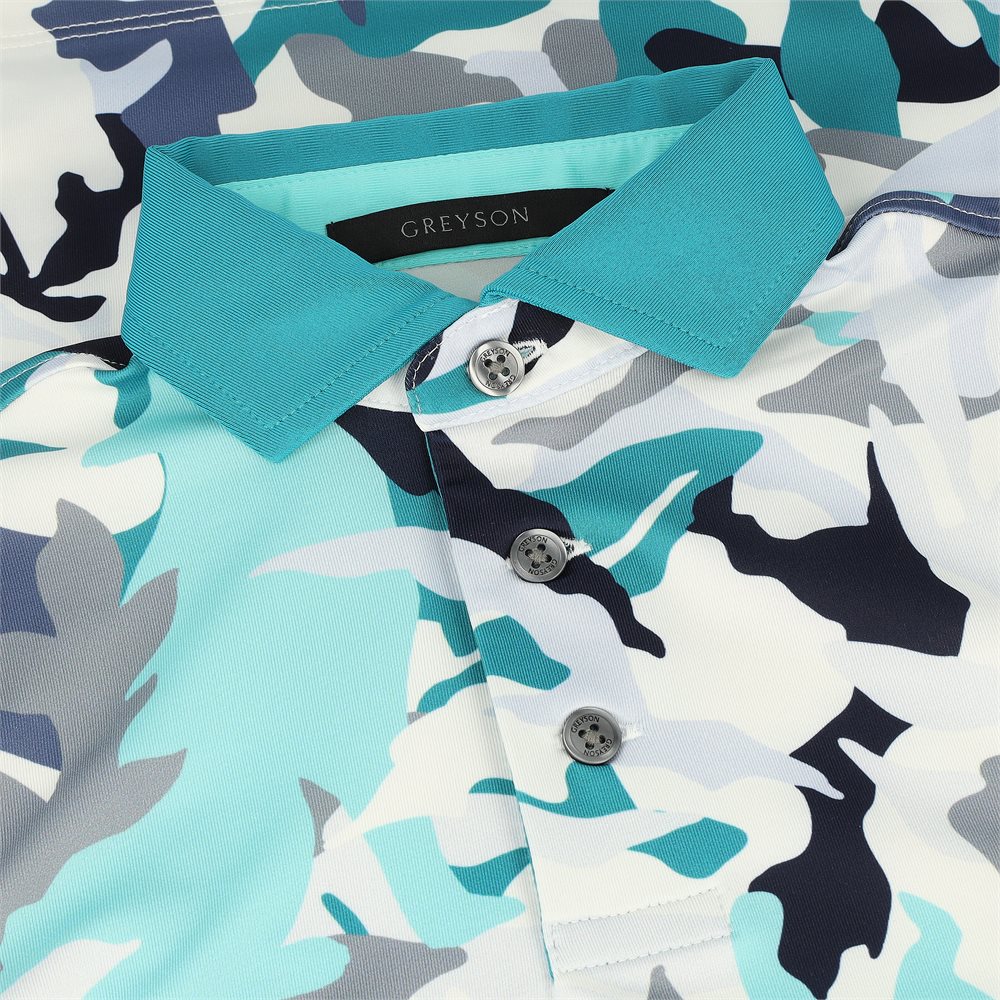 Youth Forest Camo Polo