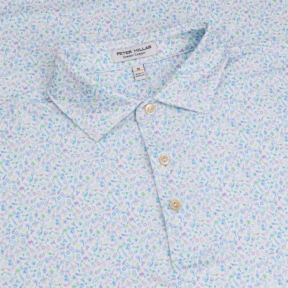 Island Jammin' Performance Jersey Polo