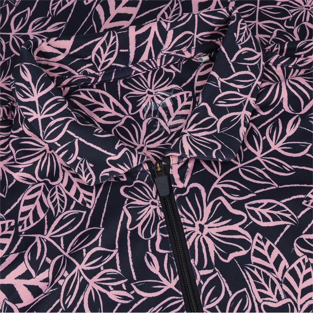 Women's CLOUDSPUN Leafy Sleeveless 1/4 Zip Polo