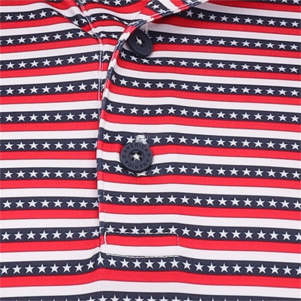 Volition Free Stripe Polo