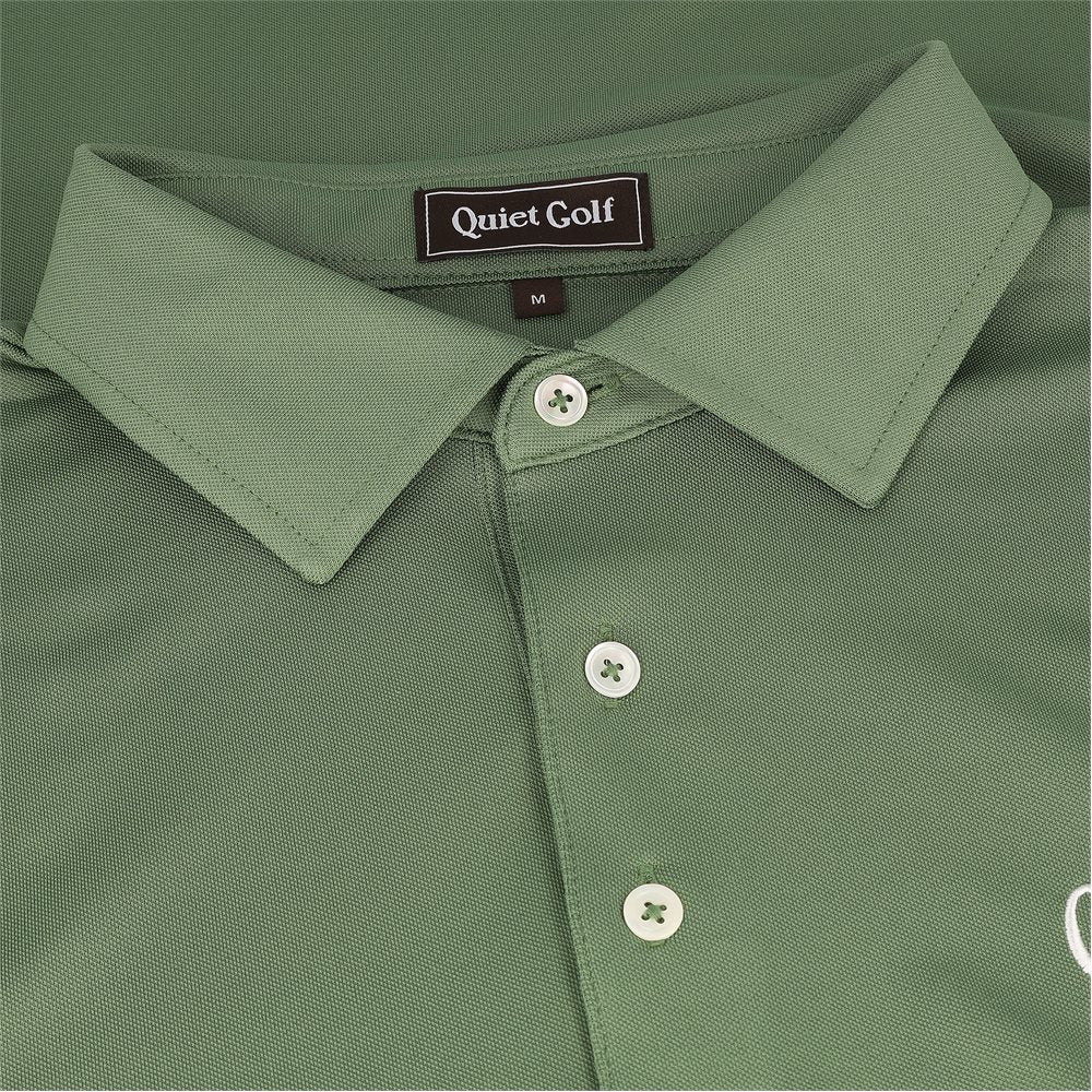 Monogram Long Sleeve Polo