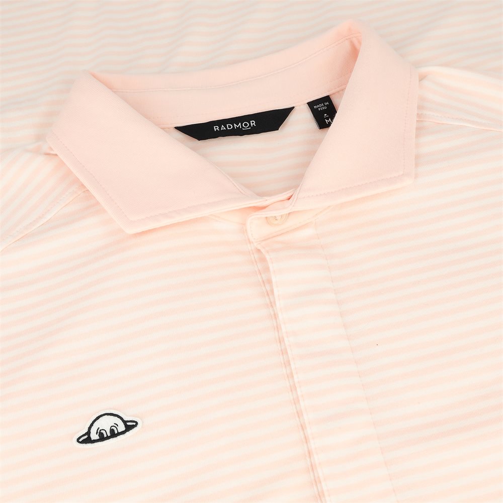 Taylor Pimaformance Microstripe Bobrad Polo