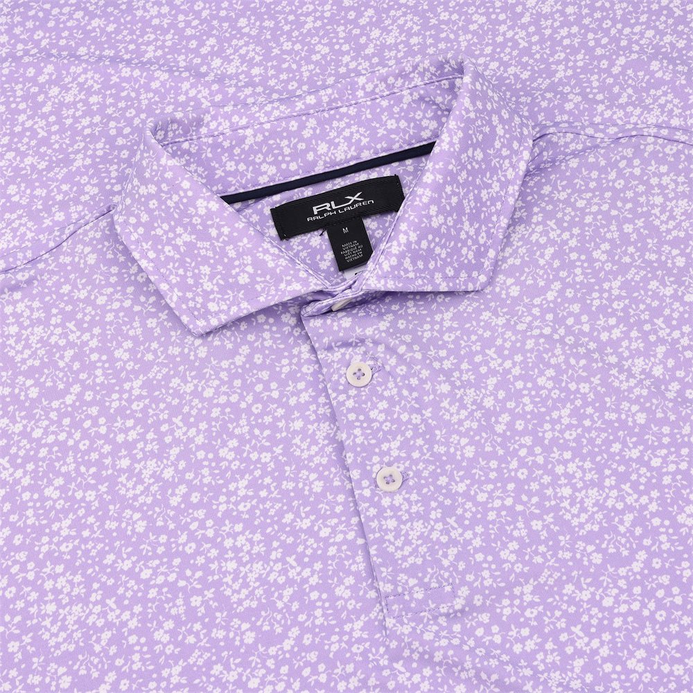 Lightweight Airflow Knit Printed Polo