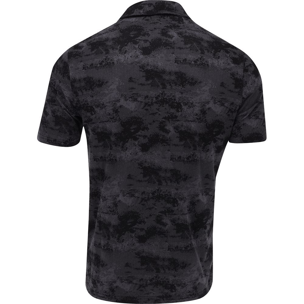 Go-To Printed Mesh Polo