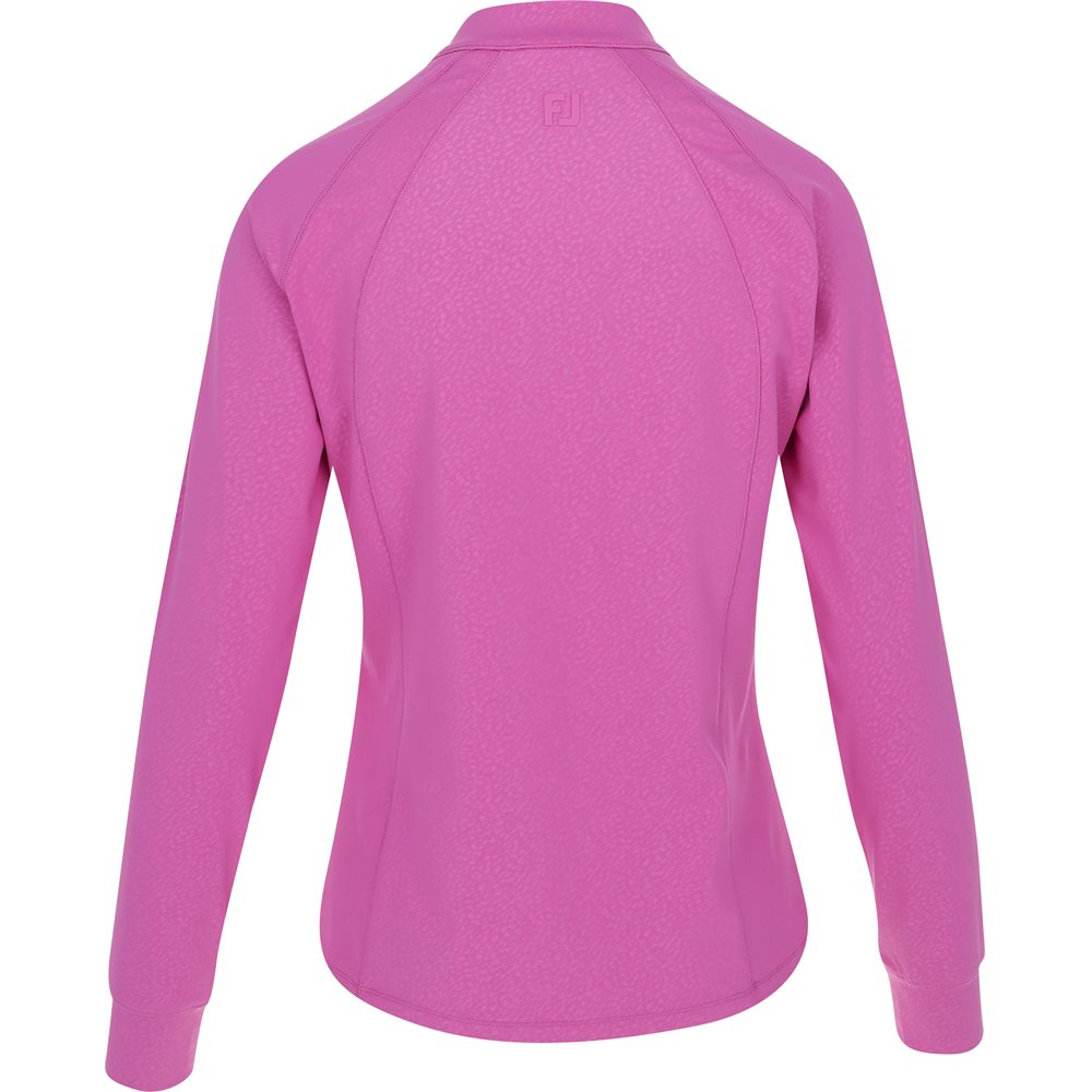 Women's Embossed 1/4 Zip Pullover