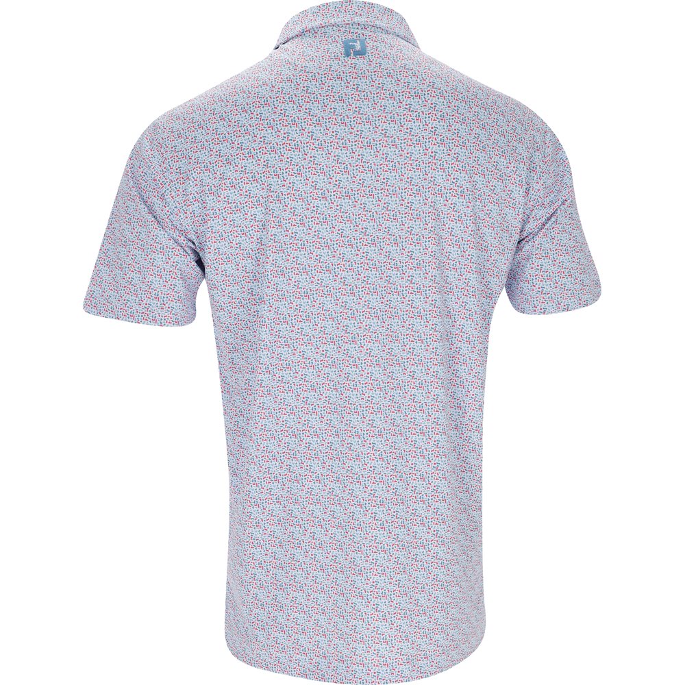 Tour Logo Gamer Print Pique Polo
