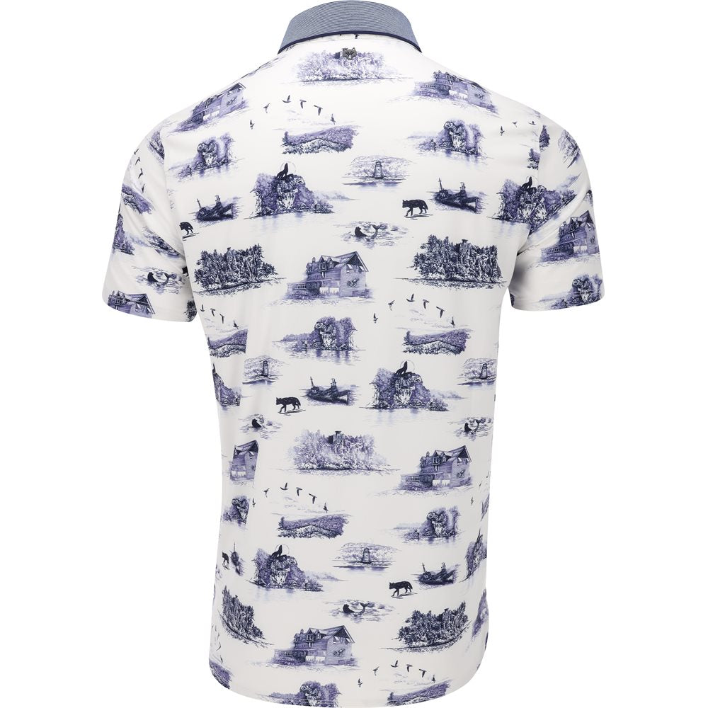 Lake Champlain Toile Polo