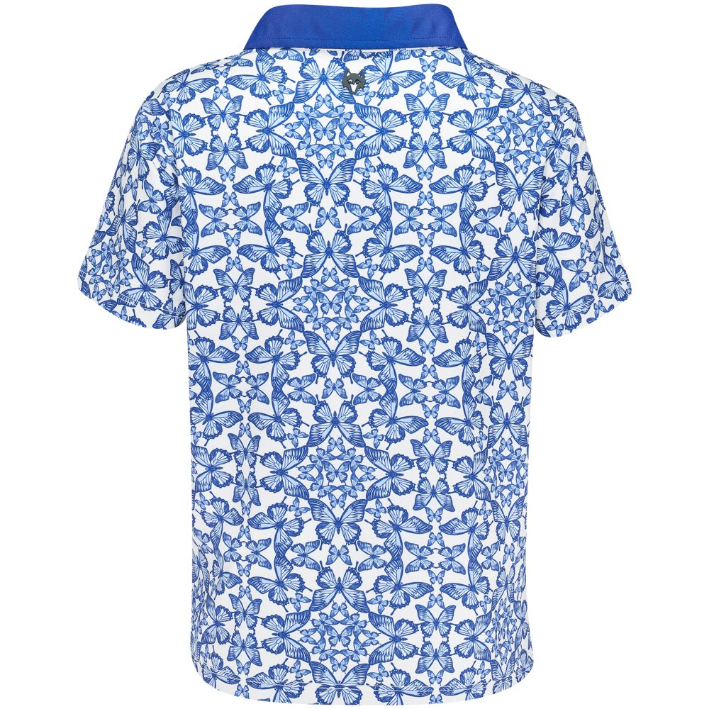 Juniors' Blue Migration Polo