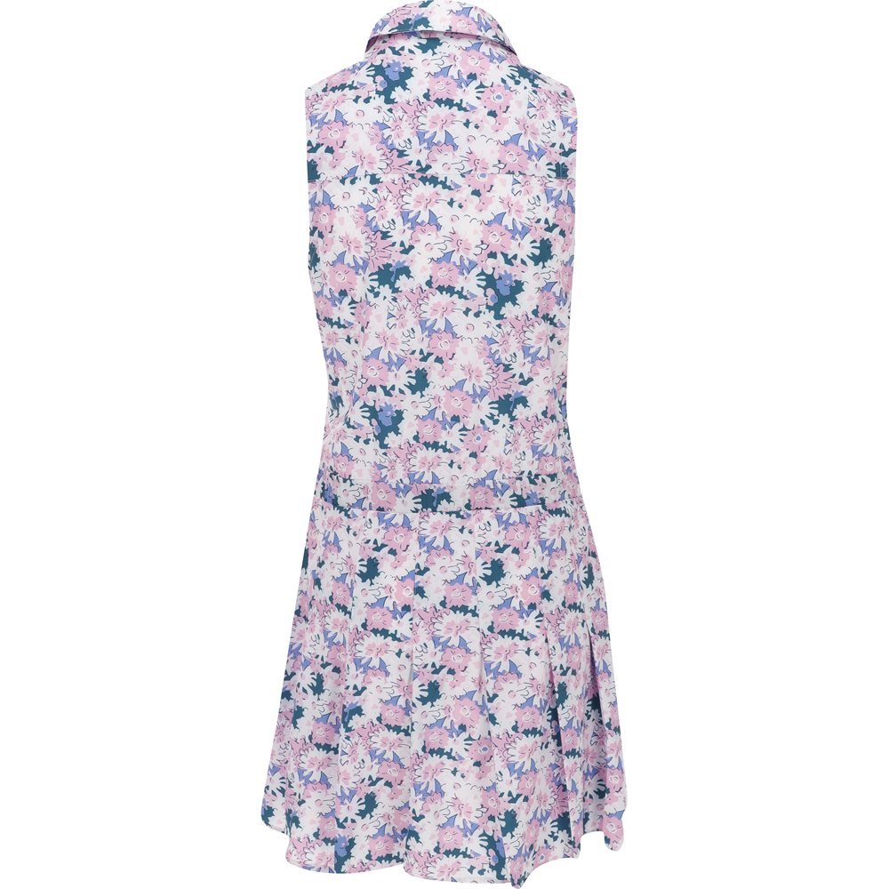 Women's Bloom Pleated Sleeveless Dress - Fairway Styles