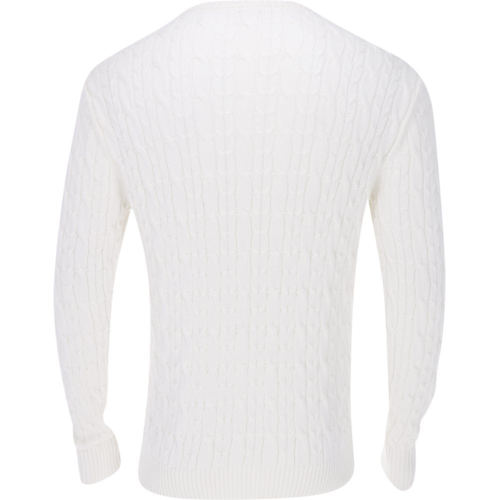 x Quiet Golf Cable Knit Sweater