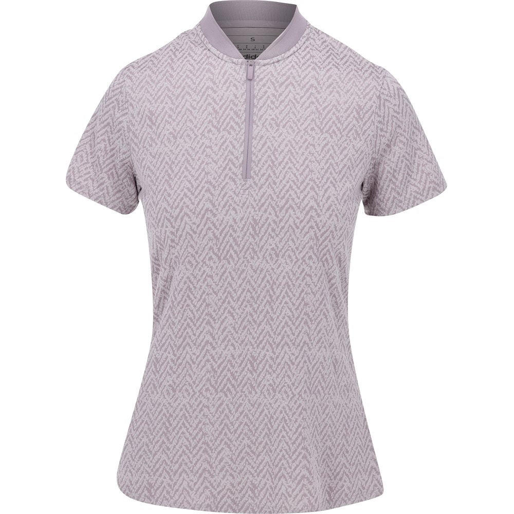 Women's Ultimate365 Jacquard 1/4 Zip Blade Collar Polo
