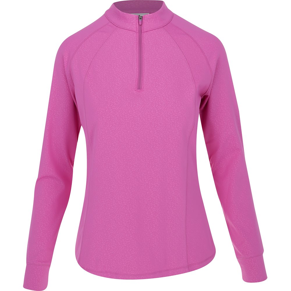 Women's Embossed 1/4 Zip Pullover