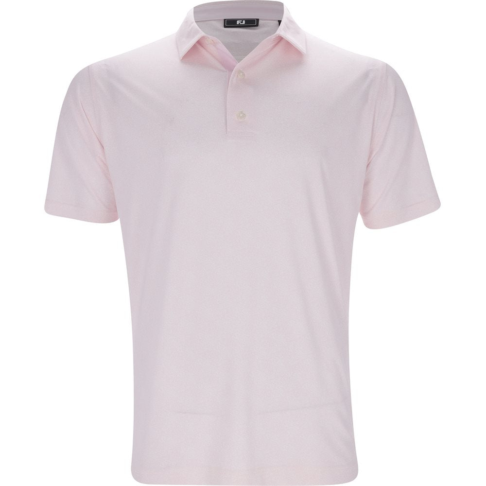 Speckle Print Lisle Polo