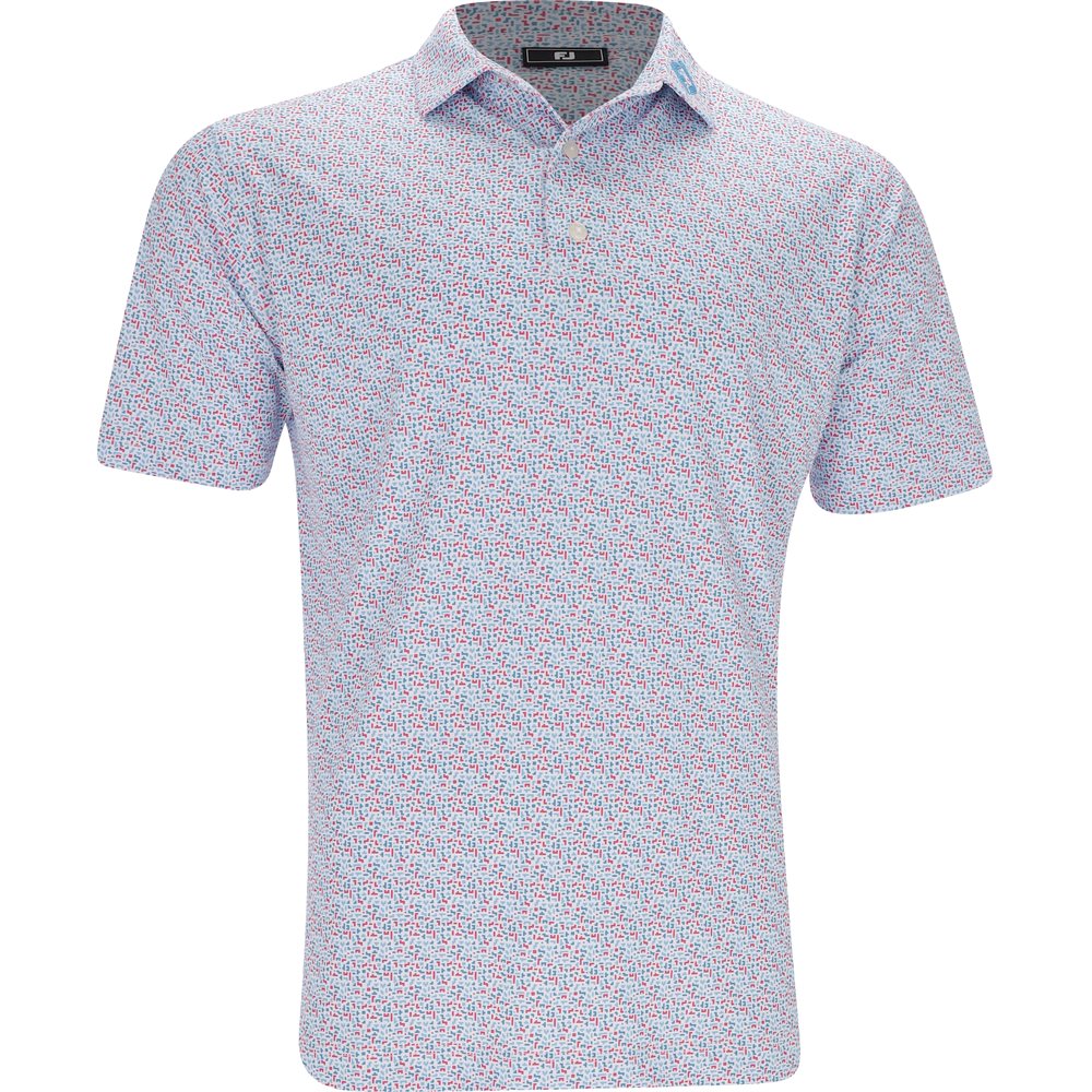 Tour Logo Gamer Print Pique Polo