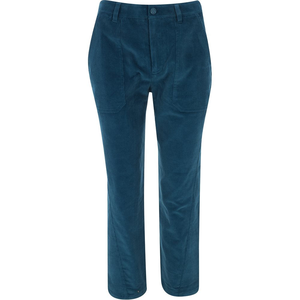 Women's Stretch Corduroy Patch Pocket Trousers