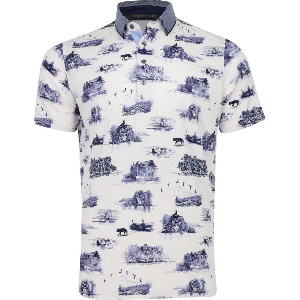 Lake Champlain Toile Polo