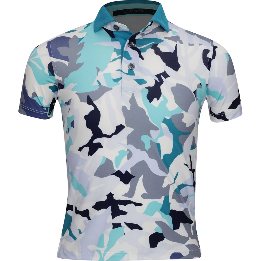 Youth Forest Camo Polo
