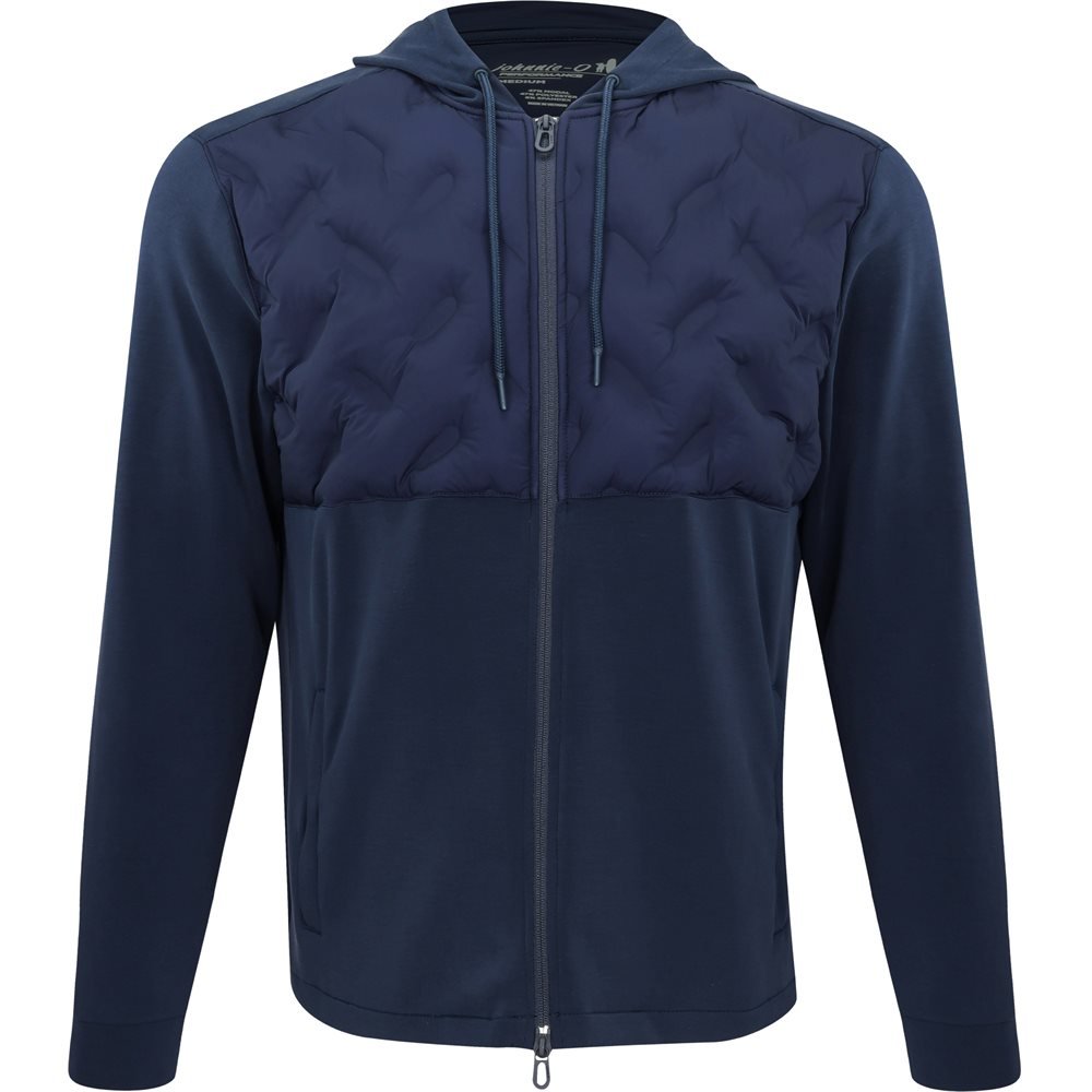 Zuker Mixed Media Hooded Jacket - Fairway Styles