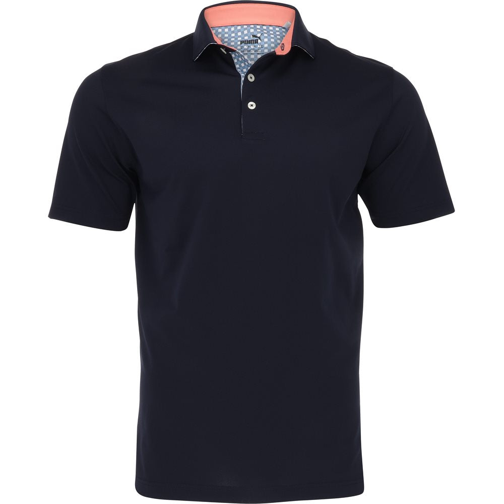 Pique Gingham Solid Polo