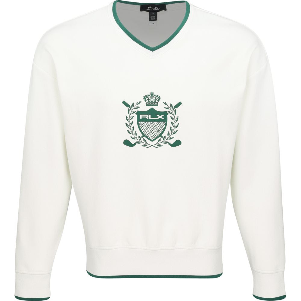 Relaxed Fit Crest Double-Knit Sweatshirt