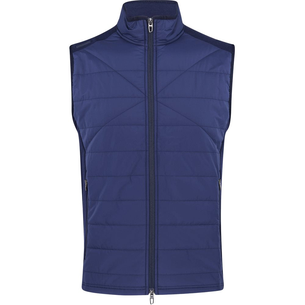 Performance Wool Knit Full Zip Vest