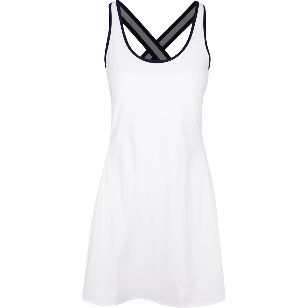 Women's Sleeveless Drywick Interlock Tennis Dress