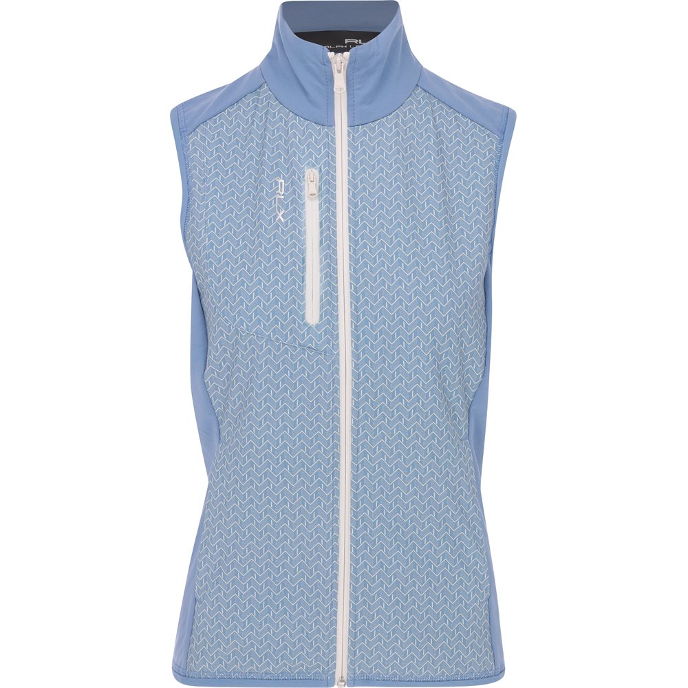 Women's Techy Terry Full Zip Novelty Print Vest