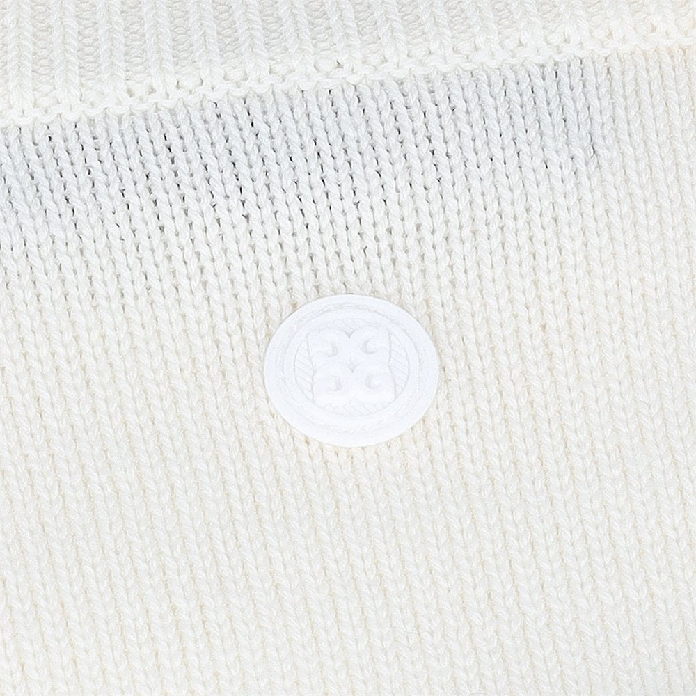 Women's Merino Wool Contrast Stripe Turtleneck Sweater