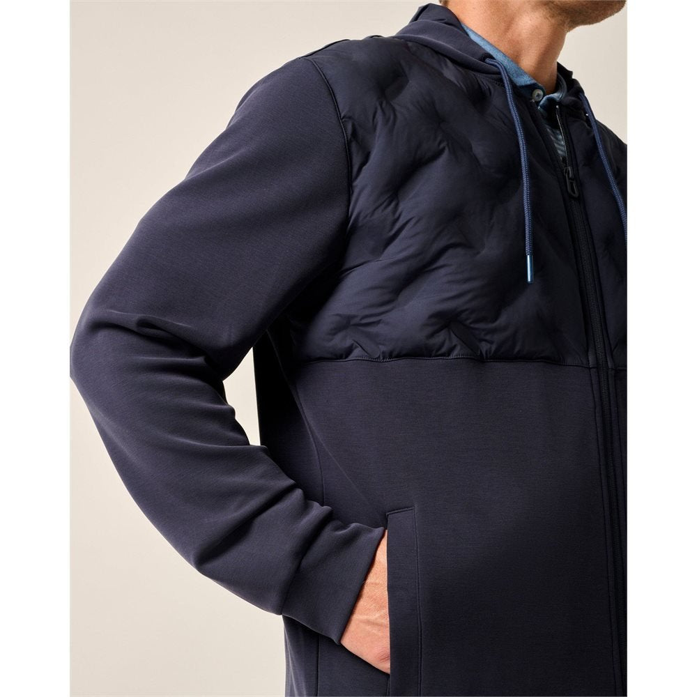 Zuker Mixed Media Hooded Jacket - Fairway Styles