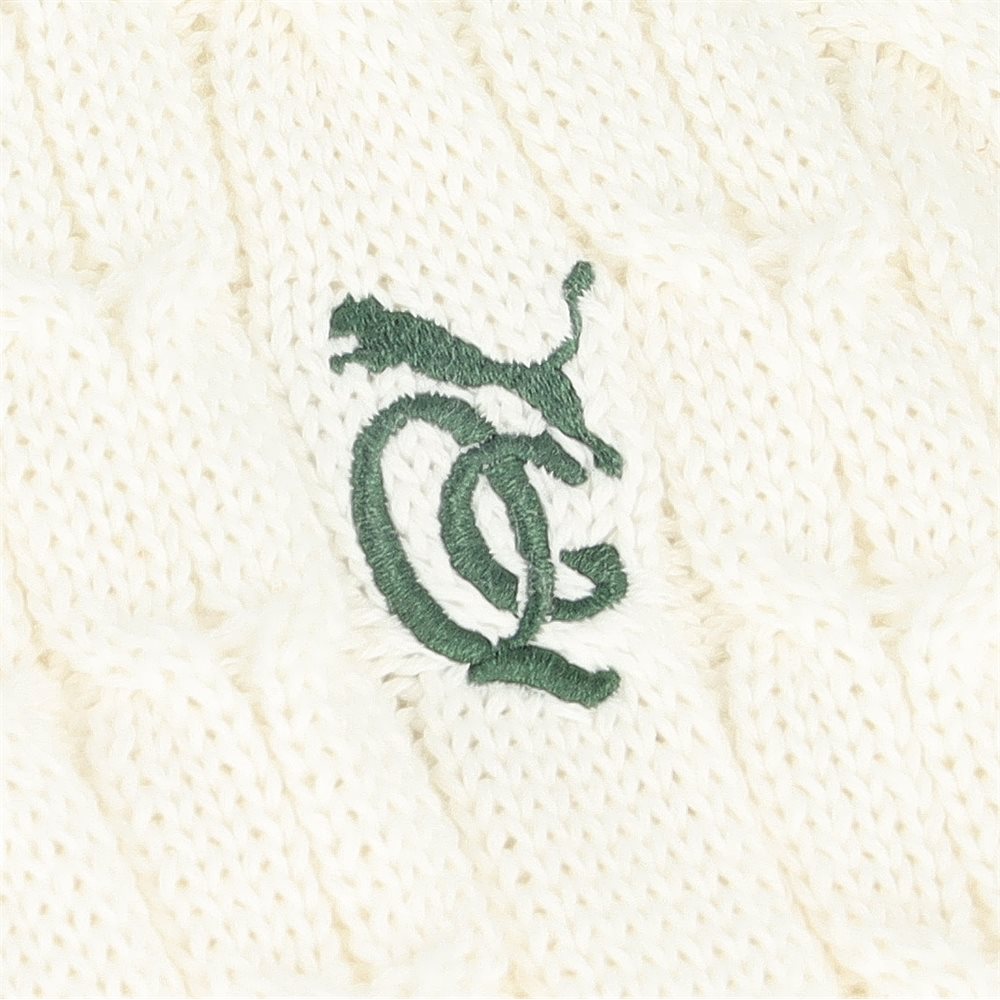 x Quiet Golf Cable Knit Sweater