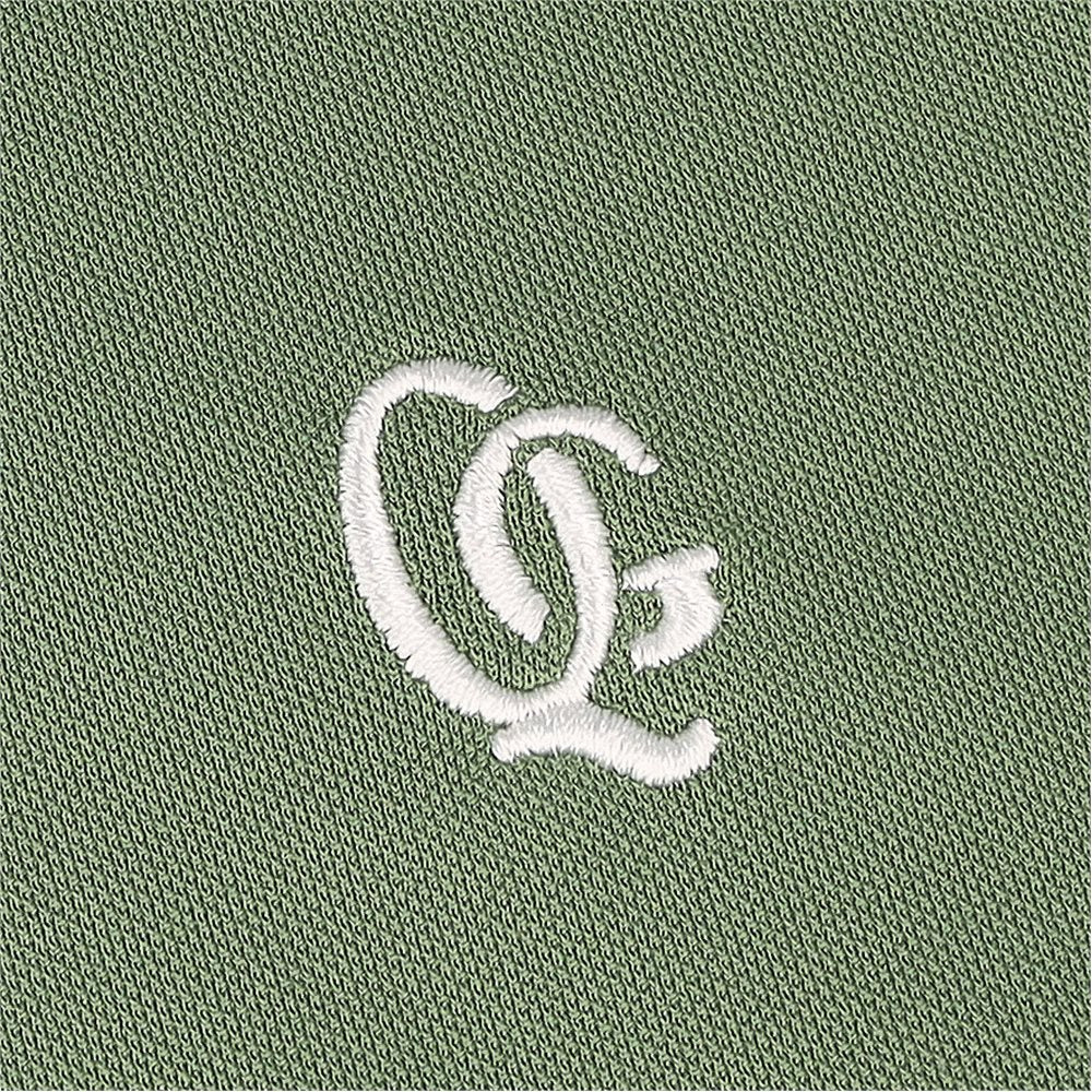 Monogram Long Sleeve Polo