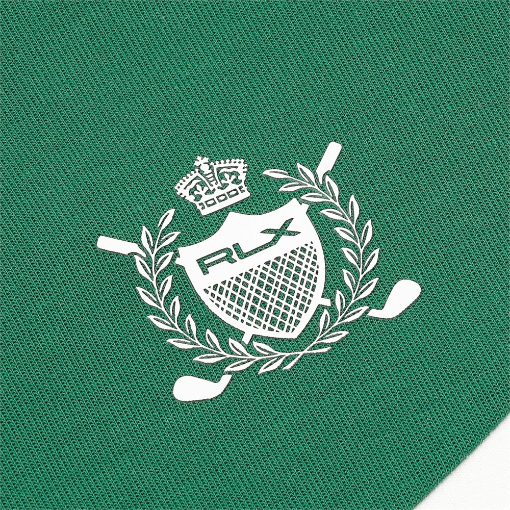 Color-Blocked Double-Knit 1/4 Zip Pullover