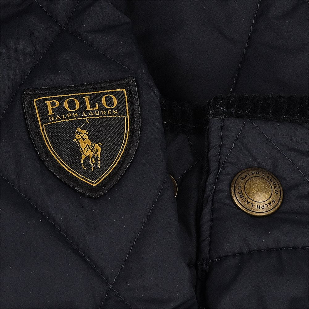 Matte Fine Poly Quilted Car Coat Jacket