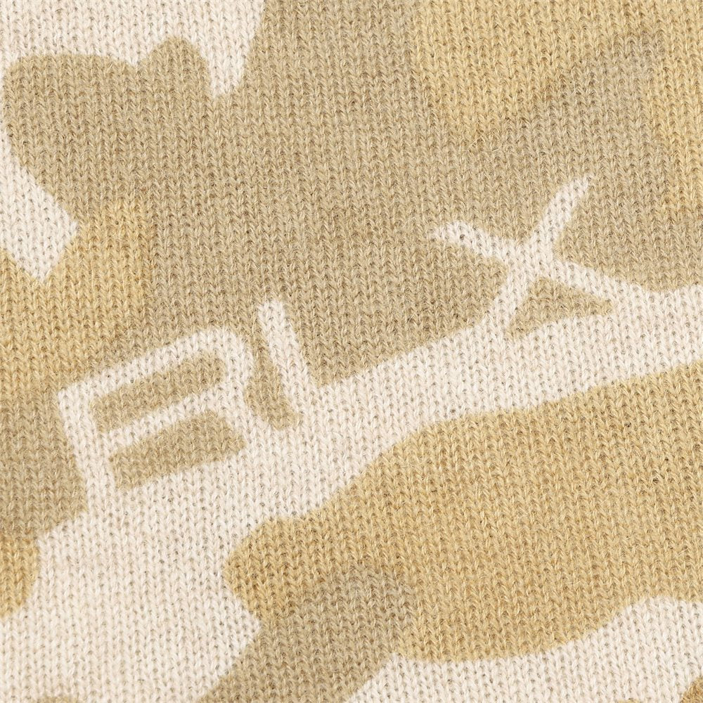 Camo Cashmere Hooded Sweater