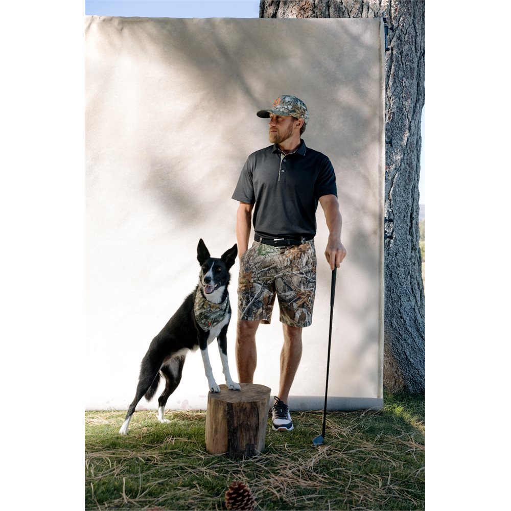 x REALTREE Tipped Polo