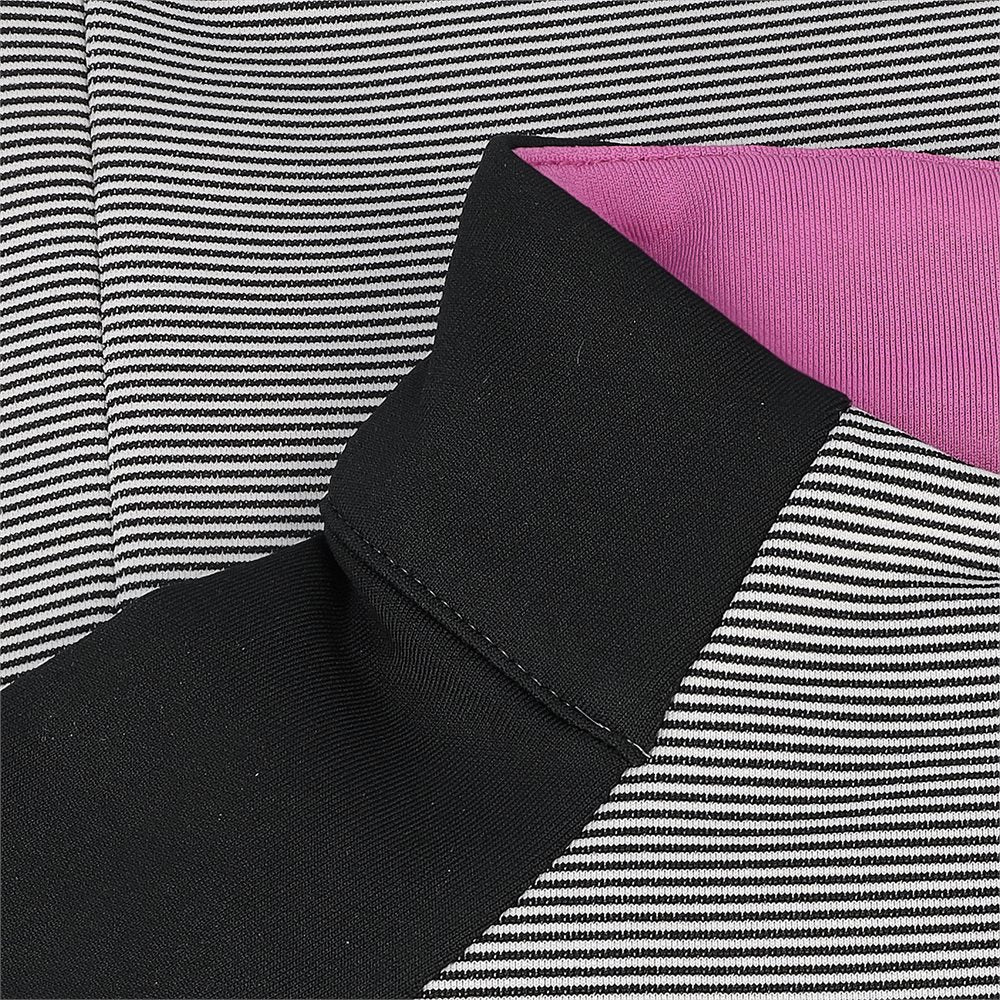 Women's 1/4 Zip Midlayer Colorblock Stripe Midlayer - Fairway Styles